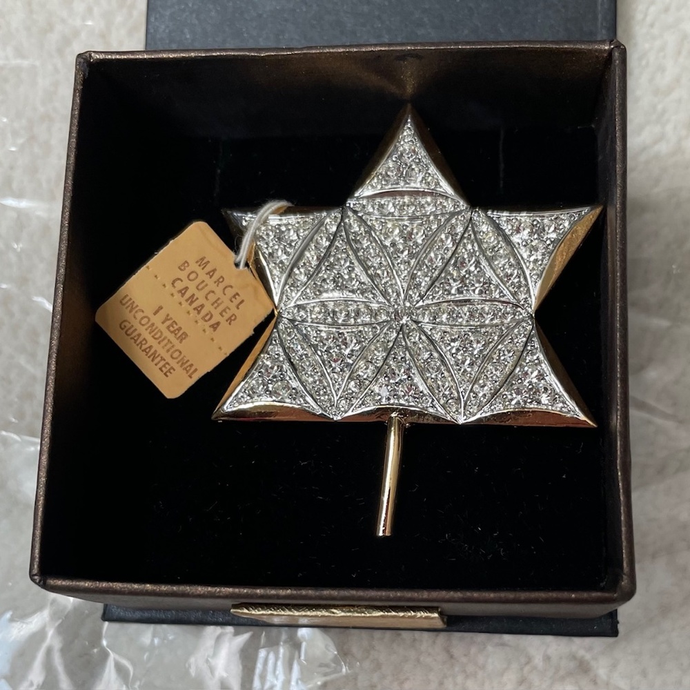 Marcel Boucher brooch, designed for Canada Centennial 1967. Rare.